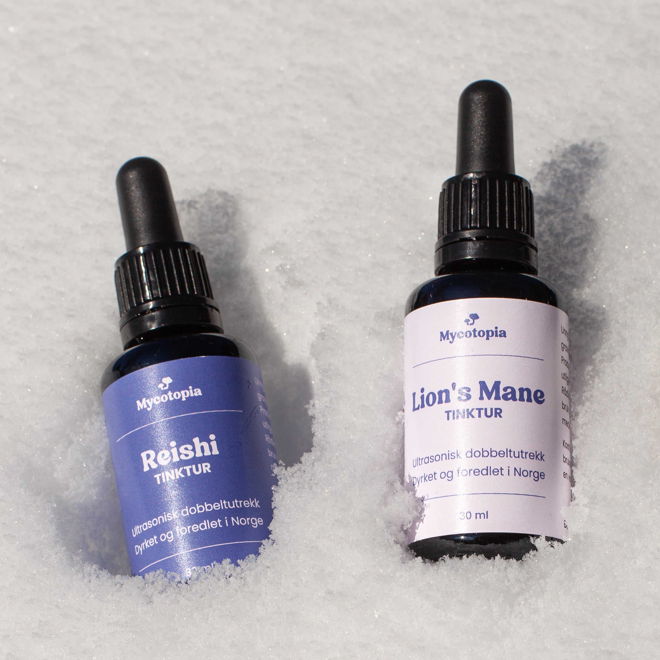 Lion's mane og Reishi bundle - 30 ml